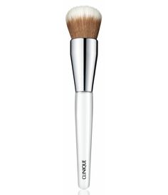 What It IsVersatile brush can be used with all Clinique liquid&#x2C; powder&#x2C; cream and stick foundations to buff and blend to perfection.What It DoesVersatile brush with densely-packed bristles gently buffs foundation into the skin. It creates a smooth&#x2C; even canvas. It can be used with all Clinique liquid&#x2C; powder&#x2C; cream and stick foundations. Clinique's unique antibacterial technology helps ensure the highest level of hyg Lotion Candle, Clinique Foundation, Essential Makeup Brushes, Clinique Skincare, Redhead Makeup, Shadow Face, Massage Lotion, Brush Cleanser, Body Therapy