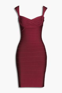 Dress bandage concealed hook and zip fastening at back stretchy fabric mid-weight fabric dry clean imported | Herve Leger Bandage mini dress Herve Leger Mini Dress, Bandage Dress 2000s, 2010s Dress, Herve Leger Dress Bandage, Purple Dress Aesthetic, Scarlet Woman, Chloe 2024, 2000s Dress, Outfits Jewelry