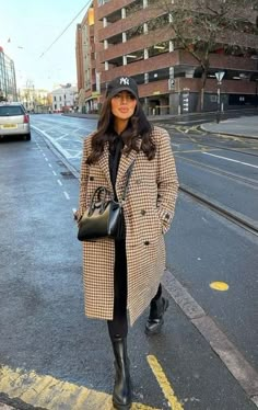 New York Winter Outfit, New York Outfit, Nyc Outfits, Paris Outfits, Looks Street Style