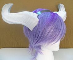 NOT AVAILABLE IN TIME FOR OCTOBER 31ST Fantasy horns WOW Daughter of Pan Horned Headband 3D printed super light weight model! This size is as close to the actual character horns as possible so you are getting that authentic look so hard to find. If you would like a different color please convo with instructions and we can accommodate your wishes. Processing time 3-7 days! (depending on the season around holiday it may be longer) We are constantly adding new pieces to the inventory. If this is no Character Horns, Viking Headdress, Fantasy Horns, Wow Draenei, Cosplay Horns, Horn Headband, Ram Horns, Bull Horns, Reindeer Antlers