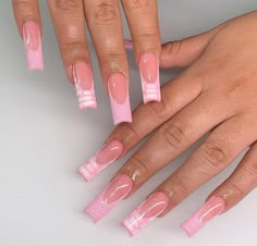 Claw Acrylic Nails, Pink Crocodile Nails, Pink Long Acrylic, Crocodile Nails, Nails Coffin Short, Classy Acrylic Nails, Acrylic Nails Coffin Pink