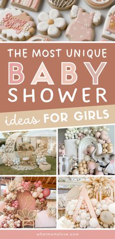 the most unique baby shower ideas for girls