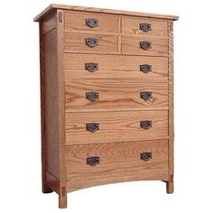 a wooden dresser with many drawers and knobs on the bottom drawer is shown in this image