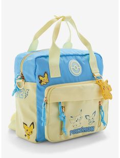 Pokémon Pikachu Convertible Crossbody Bag — BoxLunch Exclusive Pokemon Bag, Cream Bag, Tee Bag, Cream Bags, Convertible Crossbody Bag, Pokemon Pikachu, My Neighbor Totoro, Kids Sale, Kids Sweater