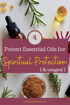 Essential Oil Blends For Protection, Cleansing Essential Oils, Protection Essential Oil Blend, Oils For Protection, Essential Oils Witchcraft, Protection Spray Recipe, Diy Protection Oil