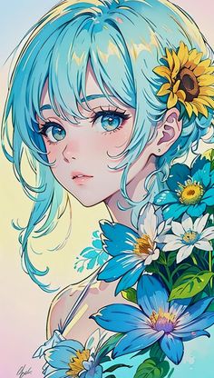 Character Coloring Pages, Cool Digital Art, Digital Art Inspiration, Coloring Pages Aesthetic, Pages Aesthetic, Pfps Anime, Manga Watercolor, Anime Girlies, Best Anime Drawings