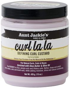 Aunt Jackie's Curl La La Custard Curl Custard, Anti Aging Hands, Sally Beauty, Defined Curls