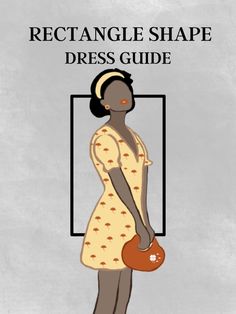 Rectangle-shaped women need dresses that flatter their naturally straight up-and-down body shape. Different dresses create different silhouettes, and some will suit you better than others. This guide will help you find the most suitable dresses for your unique body shape. #RectangleShape #DressGuide #FlatteringFashion Dresses For Hour Glass Body Shape, Straight Figure Outfits, Dresses For Round Shape Body Types, Fashion For Body Types, Best Dresses For Rectangle Body Shape, Straight Body Shape Outfits, How To Dress Rectangle Body Shape Outfit, Rectangle Body Shape Dresses, No Waist Body Shape Outfit