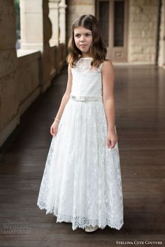 Flower Girl Dresses Lace, Lace Dres, Flower Girl Inspiration, Couture 2015, Wedding Inspirasi, 2016 Wedding, Girls Robes