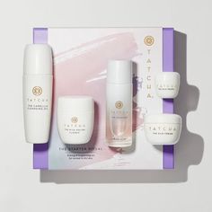 The Starter Ritual - Firming Skincare (Combo to Dry Skin) | Tatcha Tatcha Skincare, Japanese Skincare, Rituals Set, Skincare Gift Set, Dewy Skin, Makeup Gift, Skin Care Gifts, Cleansing Oil, Skincare Set