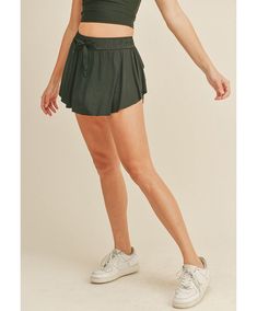 Seeing Double Athletic Skort Functional skort featured in a lightweight fabrication and flowy fit with adjustable drawstring, built in shorts. Seeing Double, Athletic Skort, Shades Sunglasses, Online Purchase, Built In, Fabric