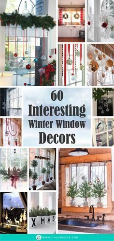 the cover of an article about winter window decor