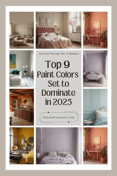 the top 9 paint colors set to dominate in 205