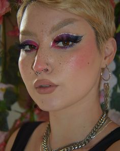 Bi Flag Outfit, Ace Pride Makeup, Bisexual Flag Makeup, Pride Outfits Women, Pride Flag Makeup, Queer Make Up