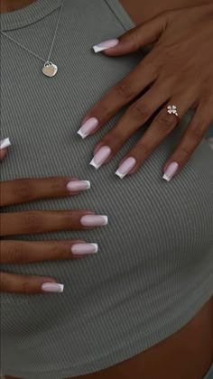 Discover 30 Short Classy Nails You Need to Try to Be THAT Girl! Get inspired by nagel inspo for every occasion, from chic short acrylic nails designs to festive Christmas gel nails. Embrace colourful nails and colorful nails for a pop of fun, or keep it elegant with short French styles and classy nails. Explore the timeless beauty of milky nails and summery nails, perfect for any season. Whether you’re looking for sophisticated work nails or trendy designs, these ideas have you covered! Milky Pastel Nails, Simple Acrylic Nails Square, Milky French Tip Nails, Milky Pink Almond Nails, Milky French Manicure, Milky Pink Nails, Colored French Nails, Pink Nails Opi, Short Classy Nails