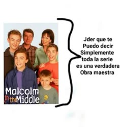 an advertisement for the movie malcolm in the middle