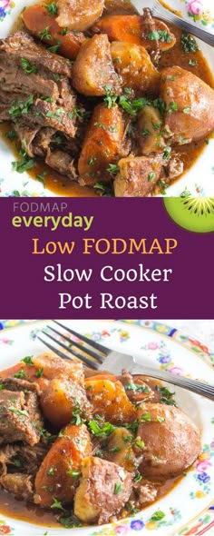 slow cooker pot roast recipe for everyday low fodmap