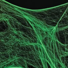 an image of green lines on black paper