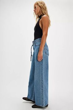 Levi's XL Straight-Leg Jeans | Free People Levi’s Xl Straight Jeans, Thankful For Friends, Jeans Free People, Boho Clothing, Boho Outfits, Straight Jeans, Straight Leg Jeans, Leg Jeans, Levi's