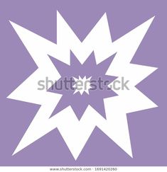 an abstract purple and white background with stars in the center, on a light purple background