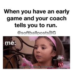 Volleyball Jokes, Kids Softball, Softball Memes, Softball Cheer, Sports Joke, Softball Cheers