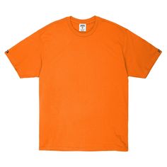 Essential Tee - Orange -  -  - Crooks & Castles Fabric Outfits, Crooks And Castles, Discount Promotion, Royal Blue Color, Combed Cotton, White Undershirt, New Product, Casual Fashion, Fashion Outfits