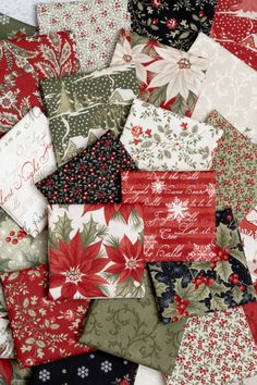 A Christmas Carol Sage - Quilt Fabric Sage Quilt, A Christmas Carol Book Cover, Christmas Eve Quilt Fabric, Snowflake Quilt, Cut Fat, 3 Sisters, A Christmas Carol, Charm Pack, Fat Quarter Bundles