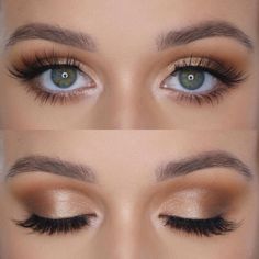 Bird Makeup, Mekap Mata, Makeup Looks For Green Eyes, Makeup Tip, Wedding Makeup Tips, Make Up Inspiration, Smink Inspiration, Hooded Eye Makeup