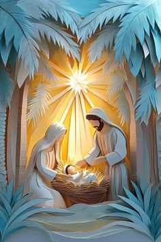 Manger Scenes Nativity, Manger Scenes, Christmas Stage Decorations, Nativity Scene Pictures, Nativity Art, Timeless Christmas, Christmas Stage, Christmas Windows, Paper Christmas Decorations