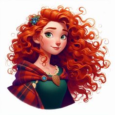 Princess Merida, Art Challenge, Disney Wallpaper, Disney Channel, Walt Disney, Cute Drawings, Digital Drawing, Disney Princess, Disney