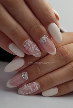 Wedding Nails For Bride