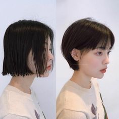 Bob Hair Cuts With Bangs, Pixie With Curtain Bangs, Haircut Inspo, Aesthetic Hairstyles, Hairstyle Inspiration