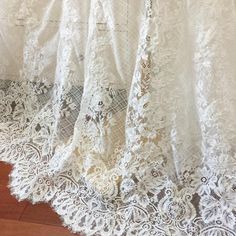 Super exquisite and fine embroidery Alencon lace fabric in ivory color, dense and delicate embroidery Width is about 125cm , price is for one piece at 3 yards long Gorgesou for wedding accessories, bridal headpiece, flower boutique , dance costumes beading .my shop link:http://www.etsy.com/shop/lacetime----------------------------****-----****---------------------------------------------***---------------***-------------------------------------------------***---------------***------------------- Boho Bridal Dress, Headpiece Flower, Applique Lace, Boho Beach Wedding, Flower Boutique, Couture Wedding Gowns, Applique Wedding, Alencon Lace, Bridal Fabric