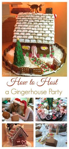 how to host a gingerhouse party