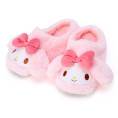 Sanrio Clothes, Hello Kitty House, Hello Kitty Clothes, Dr Shoes, Sanrio Stuff, Cute Slippers, Kawaii Shoes, Fuzzy Slippers, Hello Kitty Items