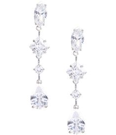 Shop for C by Cezanne Linear Earrings at Dillard's. Visit Dillard's to find clothing, accessories, shoes, cosmetics & more. The Style of Your Life. Tvd Wedding, Formal Earrings, Junior Prom, Prom Earrings, Dangly Earrings, Silver Earrings Dangle, Dillard's, Dress Ideas, Wedding Earrings