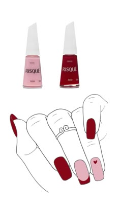 Heart Nails, Couple Halloween Costumes, Diy Nails, Red Nails, Stylish Nails