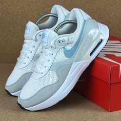 Nike Air Max Systm Women's Sneaker Shoes Size 10 Summit White Ocean Bliss New New In Box White Nikes, Womens Shoes Sneakers, Air Max, Size 10, Nike Women, Womens Sneakers, Nike Air Max, Nike Shoes, New Color