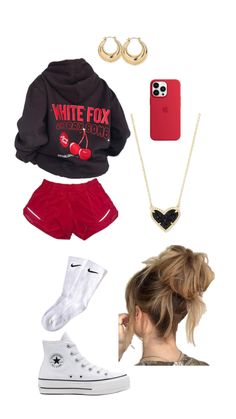 Fox Outfit, Simple Outfits For School, Preppy Summer Outfits, Comfy Outfit, Outfit White, Cute Lazy Outfits