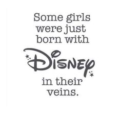 some girls were just born with disney in their veniss vinyl wall decal