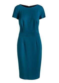 Silhouette Dress, Over 60 Fashion, Work Chic, Cap Sleeve Dress, Dresses Xxl, 60 Fashion, Capped Sleeve Dress, Fitted Caps, Professional Women