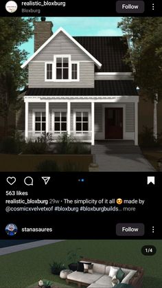 an image of a house that is on the app