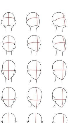 how to draw the head from different angles