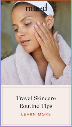 When it comes to winter travel, it can be hard to know how to take care of your skin on the go. MAED Beauty shares tips for creating a skin care routine while you travel including a skin care routine order and what beauty products to pack. Follow for more face routine tips, skin care essentials and clean beauty products. Non Toxic Beauty Products, Toxic Beauty Products, Skincare Routine Tips, Non Toxic Beauty, Travel Skincare, Face Routine, Clean Beauty Products