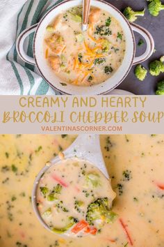 This recipe for broccoli cheddar soup makes the most incredible soup from scratch! This soup has the best creamy, cheesy broth, and it is loaded with tender pieces of broccoli, making for the perfect comfort meal. This homemade broccoli cheddar soup is so much better than Panera Bread and cheaper!
#homemadesoup #easysouprecipe #comfortmeal