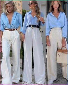 Casual Chique Stijl, Stylish Work Attire, Stylish Work Outfits, Casual Work Outfits, Trend Fashion, Professional Outfits