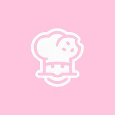 a hello kitty sticker on a pink background