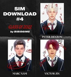 Sims 4 Male Sims Download, Sims Stories, Sims 4 Tsr, Sims 4 Traits, The Sims 4 Skin, Sims 4 Anime, Pelo Sims, Tumblr Sims 4, Sims 4 Cc Folder