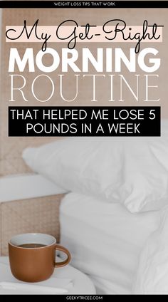 My Morning Routine, Lose 5 Pounds, Morning Routines, Weight Los, Foam Roller, Good Fats, Early Morning, Lose Belly Fat