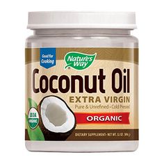 nature's way coconut oil extra virgin organic